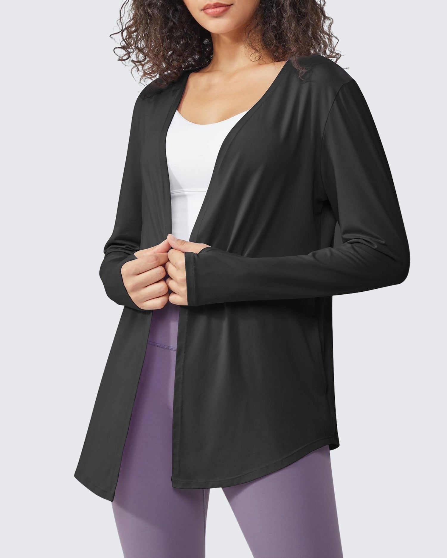 G4Free Activewear - Long Sleeve Lightweight Sun Shirts Cardigans -GF24B206BA-S-GF24B206BB-M-GF24B206BC-L-GF24B206BD-XL-GF24B206BE-XXL