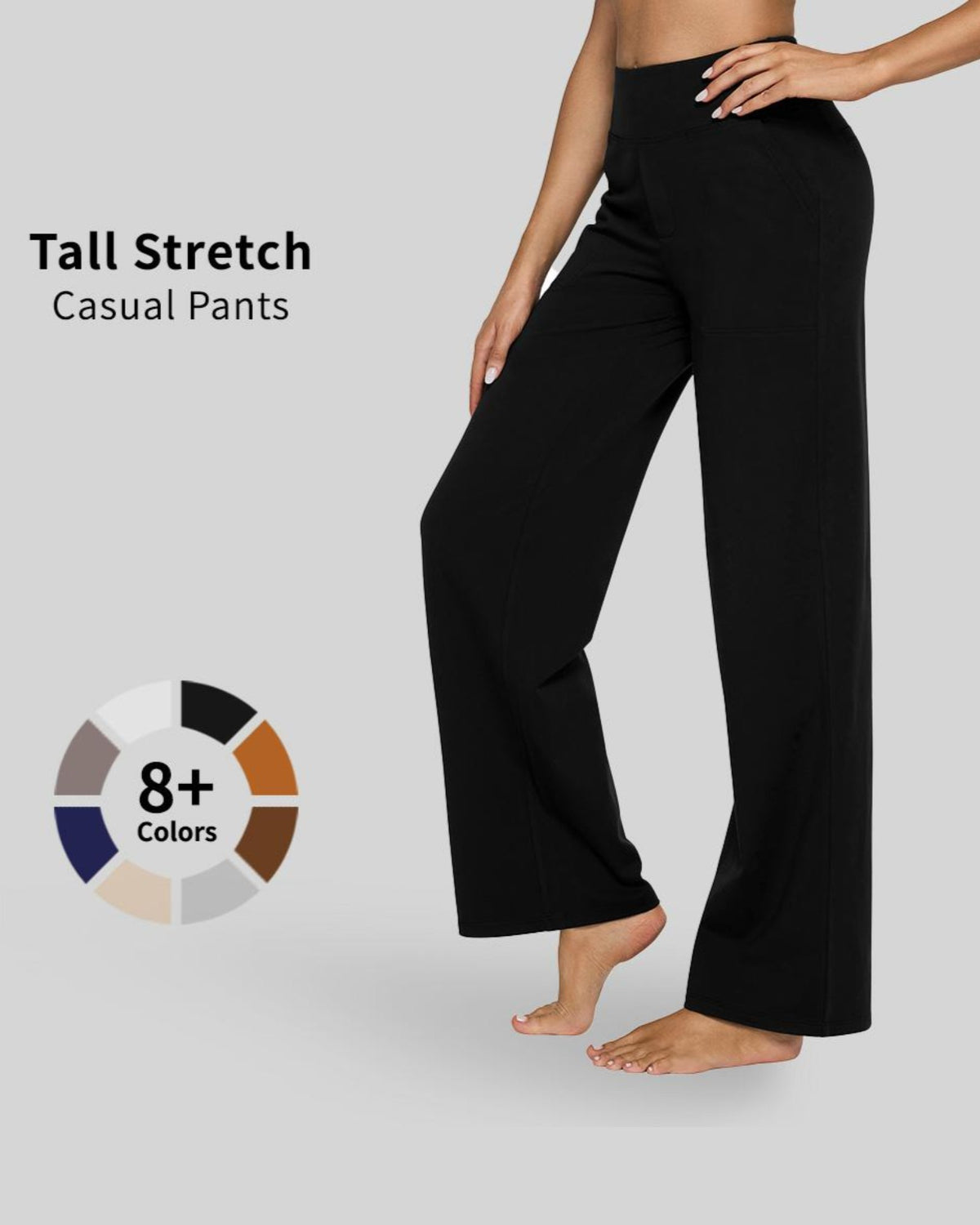 G4Free Activewear - Loose High-Rise Business Casual Pants -GF23J183AA-S-GF23J172AA-S-GF23J184AA-S-GF23J183AB-M-GF23J172AB-M