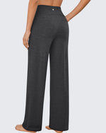 G4Free Activewear - Loose High-Waist Business Casual Pants 35'' -GF25J474DA-S-GF25J474DB-M-GF25J474DC-L-GF25J474DD-XL-GF25J474DE-XXL