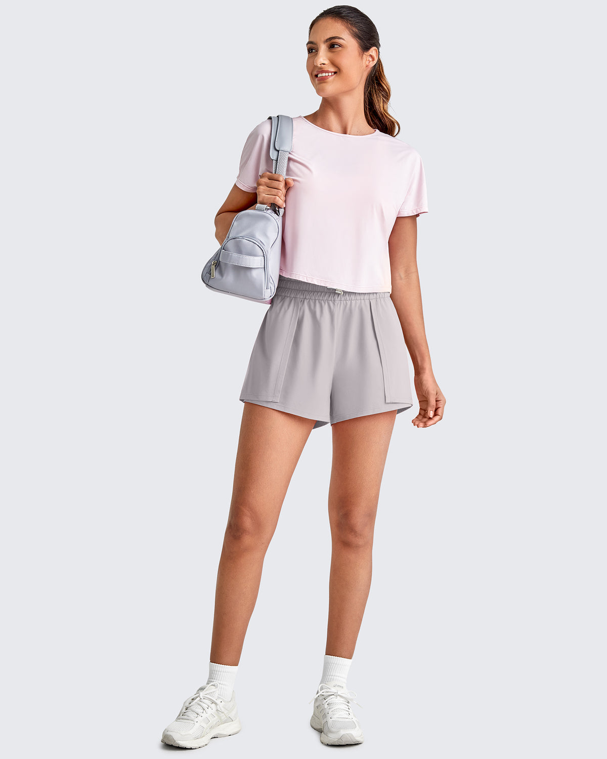 G4Free Activewear - Quick Dry 2 in 1 Athletic Running Shorts -GF25E412EA-S-GF25E412EB-M-GF25E412EC-L-GF25E412ED-XL-GF25E412EE-XXL