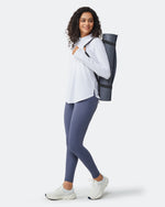 G4Free Activewear - Quick Dry High Neck Sun Half Zip Workout Tops -GF23B126AF-XS-GF23B126AA-S-GF23B126AB-M-GF23B126AC-L-GF23B126AD-XL