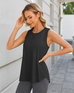 G4Free Activewear - Quick Dry Scoop Neck Sleeveless Tops -GF24B222BF-XS-GF24B222BA-S-GF24B222BB-M-GF24B222BC-L-GF24B222BD-XL