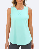 G4Free Activewear - Quick Dry Scoop Neck Sleeveless Tops -GF24B222BF-XS-GF24B222BA-S-GF24B222BB-M-GF24B222BC-L-GF24B222BD-XL