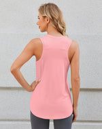 G4Free Activewear - Quick Dry Scoop Neck Sleeveless Tops -GF24B222BF-XS-GF24B222BA-S-GF24B222BB-M-GF24B222BC-L-GF24B222BD-XL