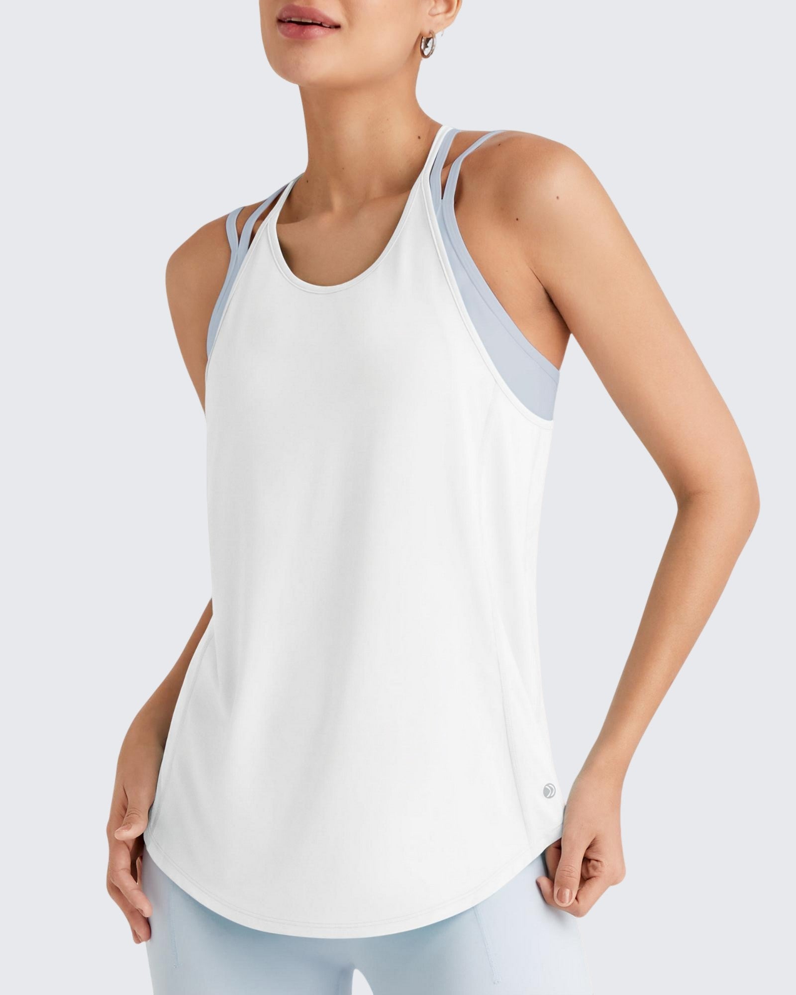 G4Free Activewear - Quick Dry Y Back Athletic Sleeveless Tanks -GF25L386AA-S-GF25L386AB-M-GF25L386AC-L-GF25L386AD-XL-GF25L386AE-XXL