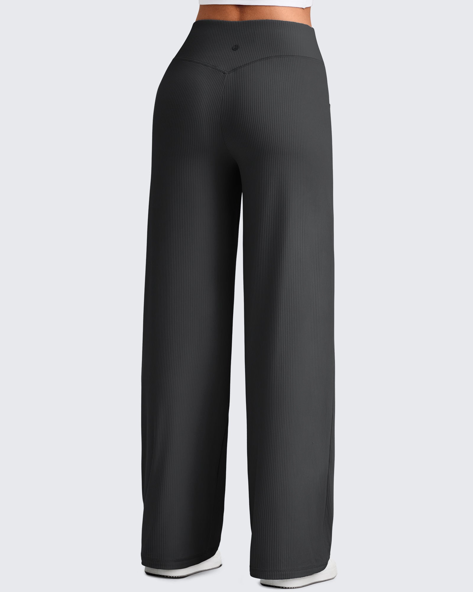 G4Free Activewear - Ribbed Cross High-Waist Wide Leg Pants -GF25J505AF-XS-GF25J506AF-XS-GF25J507AF-XS-GF25J505AA-S-GF25J506AA-S
