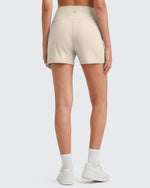 G4Free Activewear - Ribbed Mid-Rise Seamless Work Shorts -GF25E314AA-S-GF25E314AB-M-GF25E314AC-L-GF25E314AD-XL-GF25E314AE-XXL