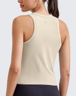 G4Free Activewear - Ribbed Slim Racerback Athletic Tanks -GF25B327AA-S-GF25B327AB-M-GF25B327AC-L-GF25B327AD-XL-GF25B327AF-XS