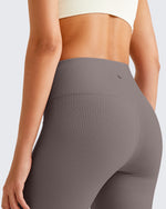 G4Free Activewear - Ribbed Tummy Control Flare Yoga Pants -GF25A407AA-S-GF25A408AA-S-GF25A409AA-S-GF25A407AB-M-GF25A408AB-M