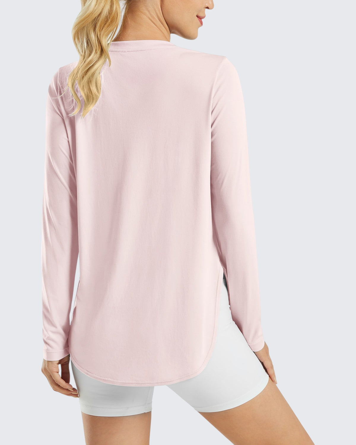 G4Free Activewear - Scoop Neck UV Sun Workout Long Sleeve Tops -GF21B003UA-S-GF21B003UB-M-GF21B003UC-L-GF21B003UD-XL-GF21B003UE-XXL