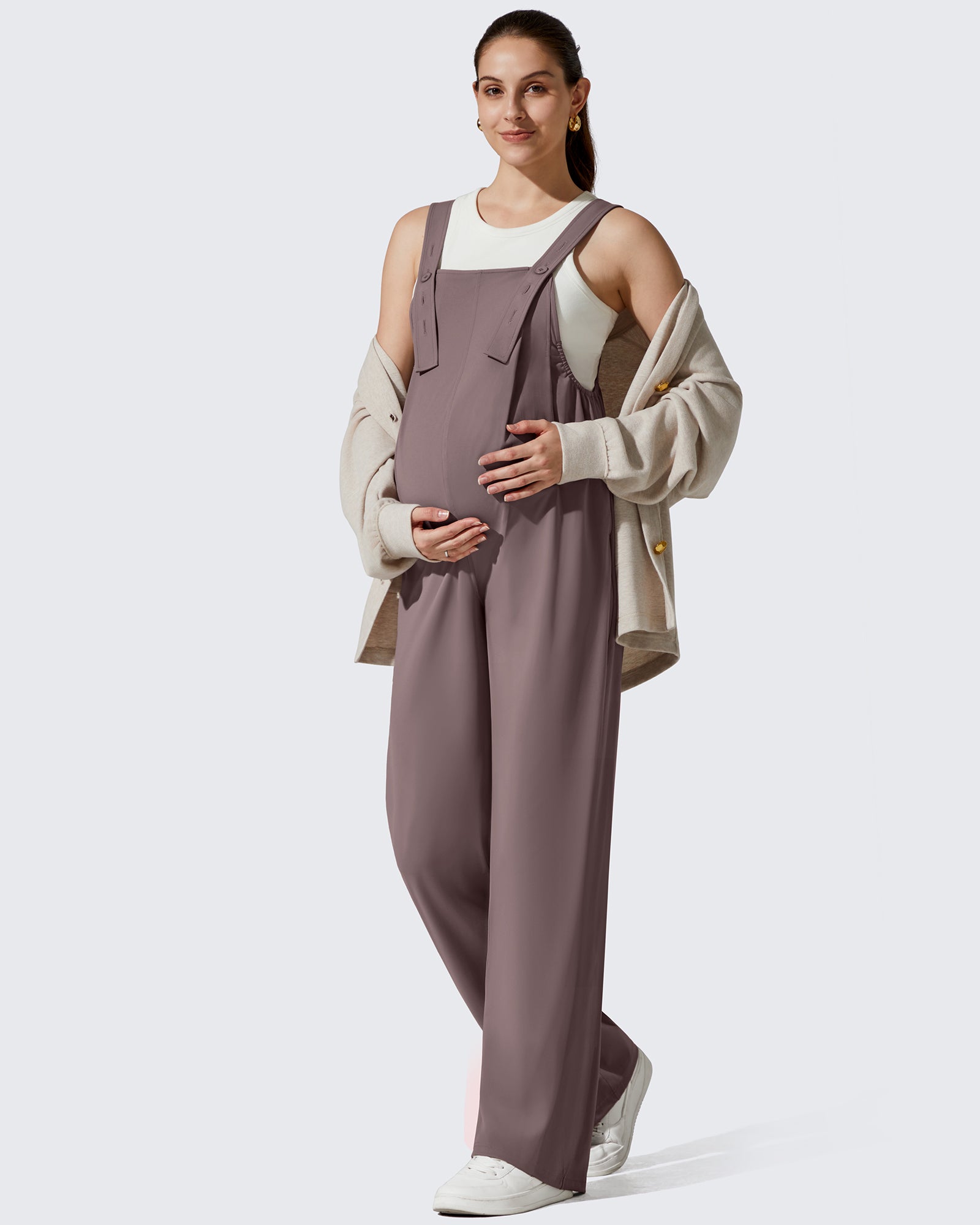 G4Free Activewear - ShiftReady Adjustable Strap Maternity Jumpsuit Pants -GF25PY751AF-XS-GF25PY752AF-XS-GF25PY753AF-XS-GF25PY751AA-S-GF25PY752AA-S