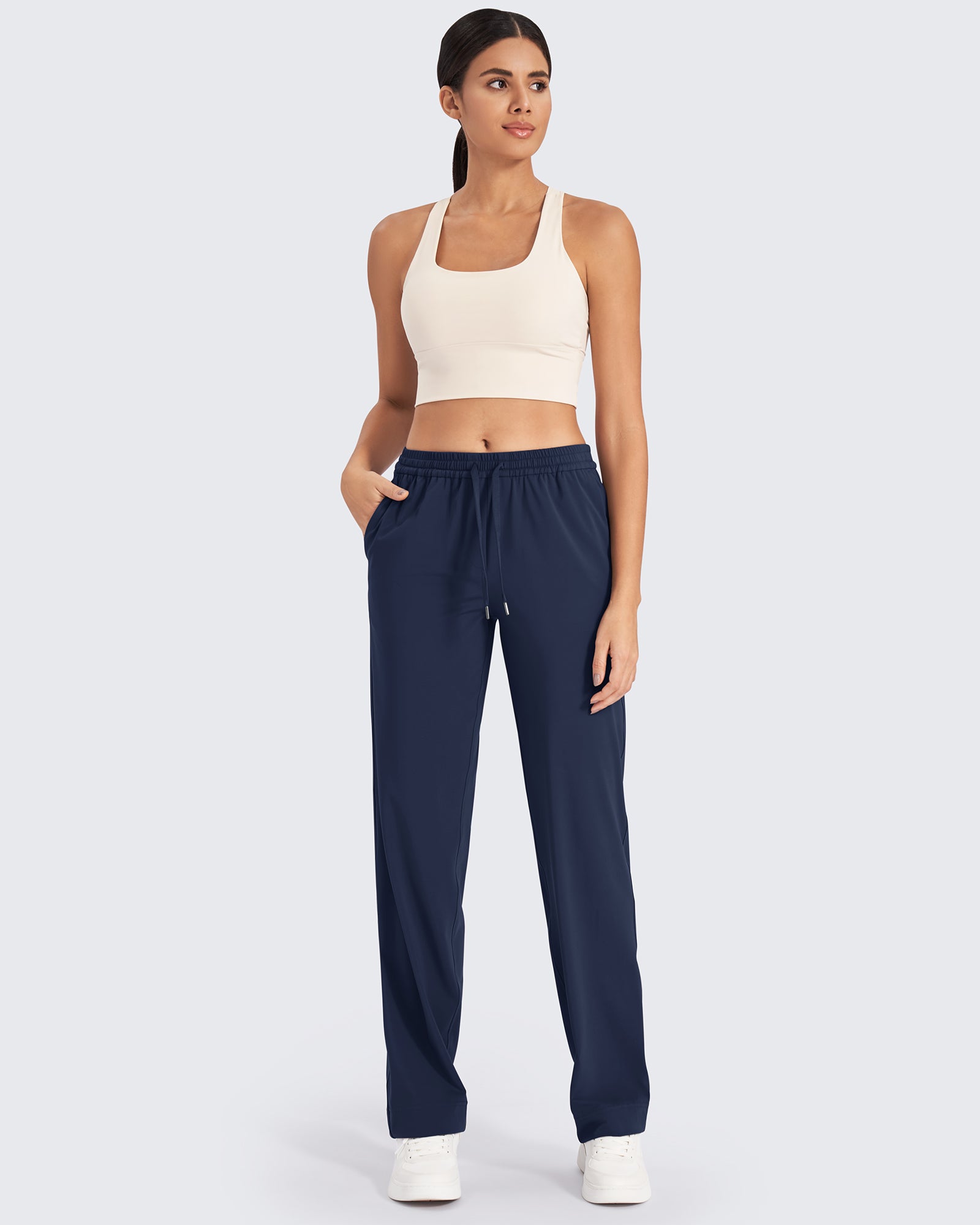 G4Free Activewear - ShiftReady Business Drawstrings Straight Pants -GF24J250AA-S-GF24J251AA-S-GF24J252AA-S-GF24J250AB-M-GF24J251AB-M