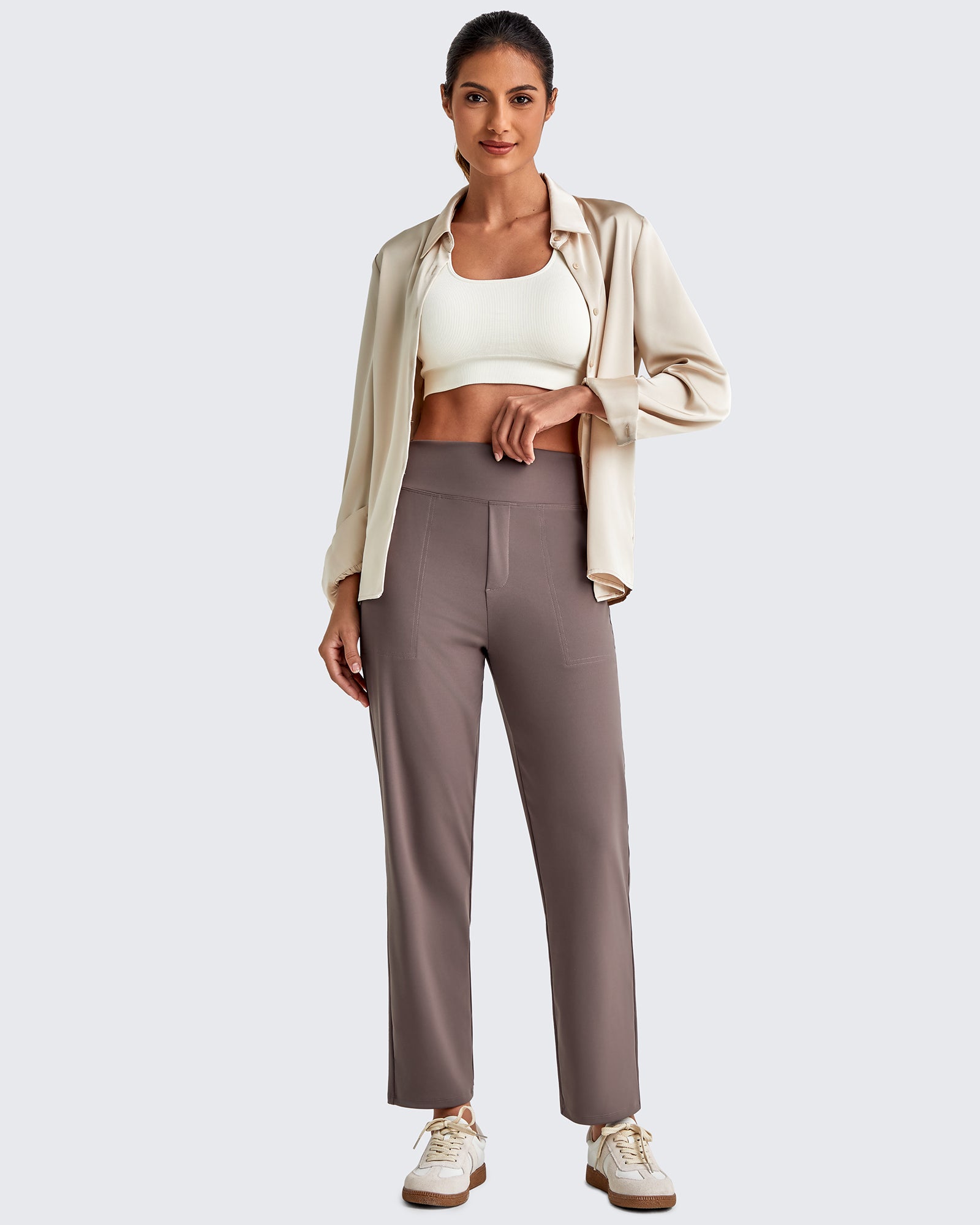 G4Free Activewear - ShiftReady Crop Business Casual Work Pants -GF25D417CA-S-GF25D451CA-S-GF25D452CA-S-GF25D417CB-M-GF25D451CB-M