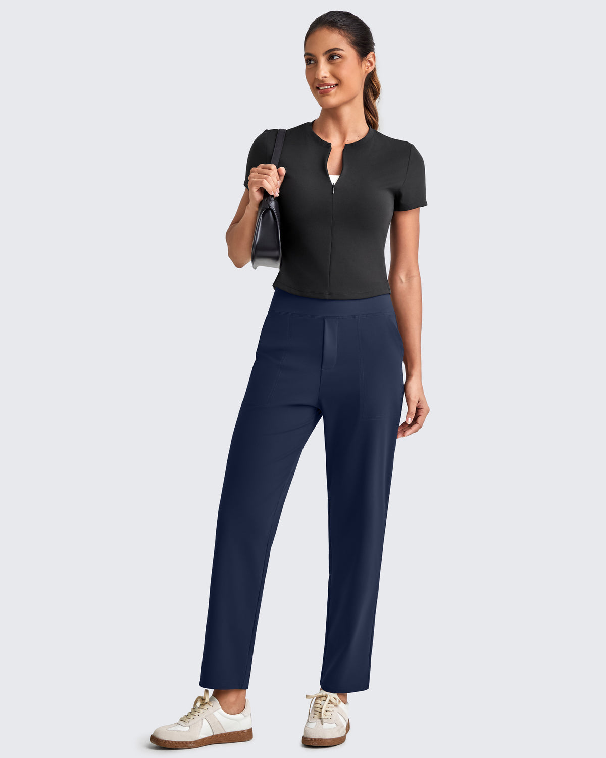 G4Free Activewear - ShiftReady Crop Business Casual Work Pants -GF25D417CA-S-GF25D451CA-S-GF25D452CA-S-GF25D417CB-M-GF25D451CB-M