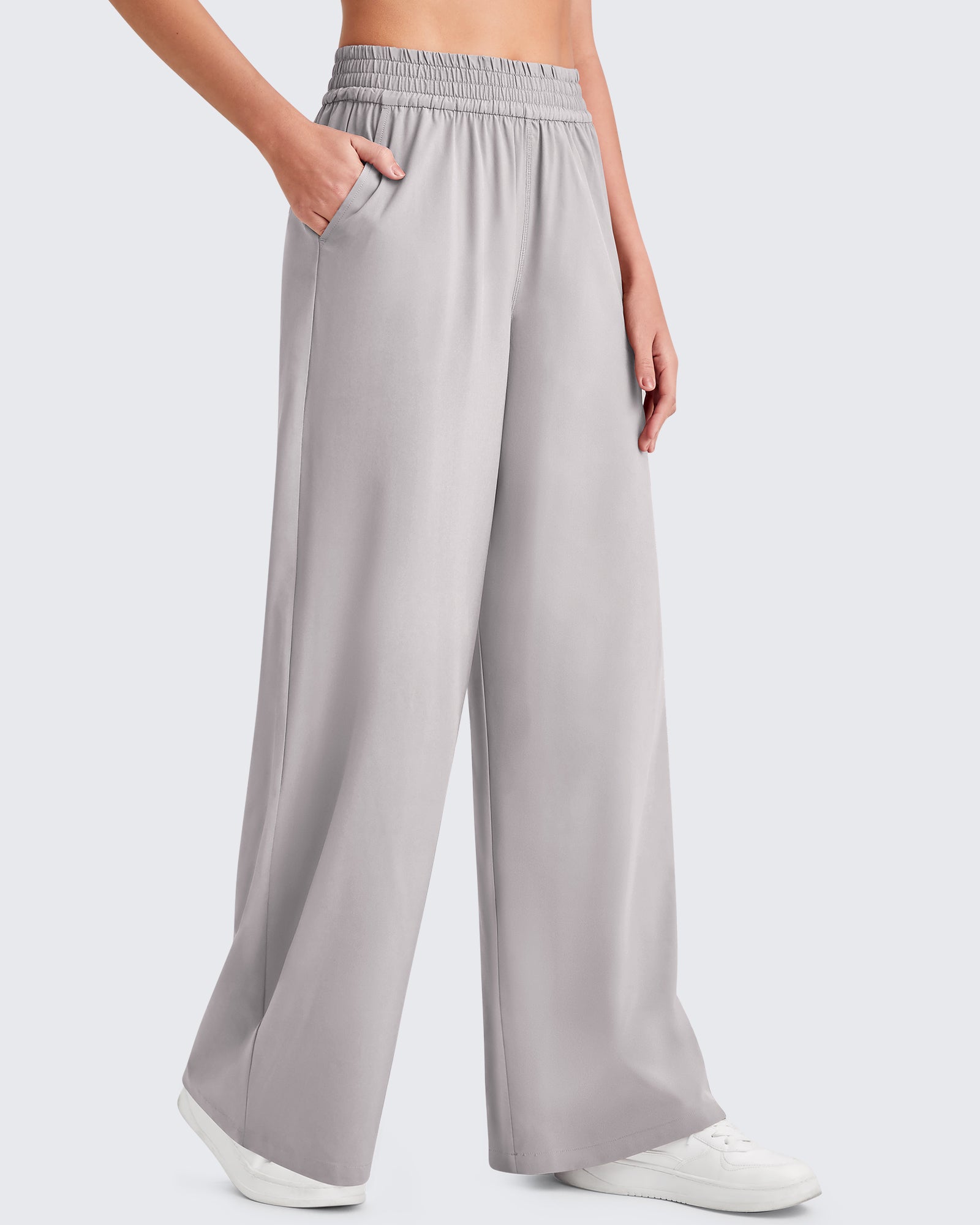 G4Free Activewear - ShiftReady Elastic Waistband Wide Leg Work Trousers -GF25J377AA-S-GF25J433AA-S-GF25J434AA-S-GF25J377AB-M-GF25J433AB-M