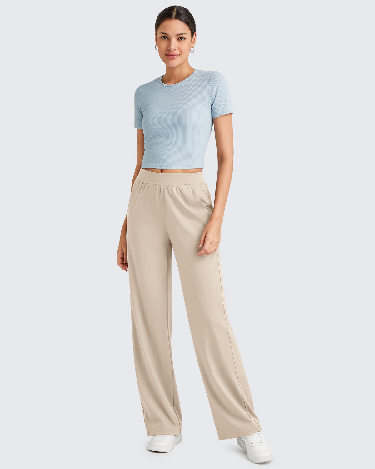 G4Free Activewear - ShiftReady High-Rise Straight Leg Dress Pants -GF25J423AA-S-GF25J435AA-S-GF25J436AA-S-GF25J423AB-M-GF25J435AB-M