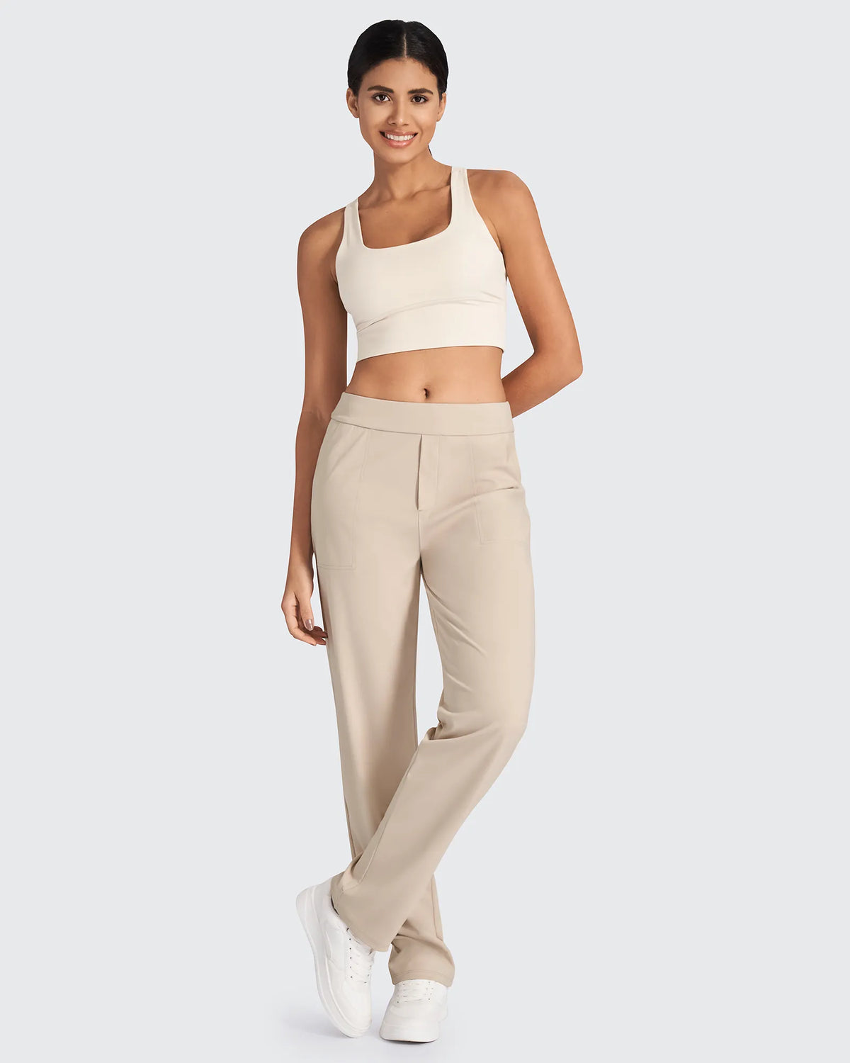 G4Free Activewear - ShiftReady High-Waist Straight Dress Pants -GF24D264AA-S-GF24D265AA-S-GF24D266AA-S-GF24D264AB-M-GF24D265AB-M