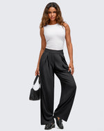 G4Free Activewear - ShiftReady Lightweight Front Pleat Wide Leg Pants -GF25J353DA-S-GF25J354DA-S-GF25J355DA-S-GF25J353DB-M-GF25J354DB-M