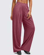 G4Free Activewear - ShiftReady Lightweight Front Pleat Wide Leg Pants -GF25J353DA-S-GF25J354DA-S-GF25J355DA-S-GF25J353DB-M-GF25J354DB-M