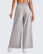 G4Free Activewear - ShiftReady Side Slit High-Rise Wide Leg Ankle Pants -GF25J403AA-S-GF25J428AA-S-GF25J429AA-S-GF25J403AB-M-GF25J428AB-M