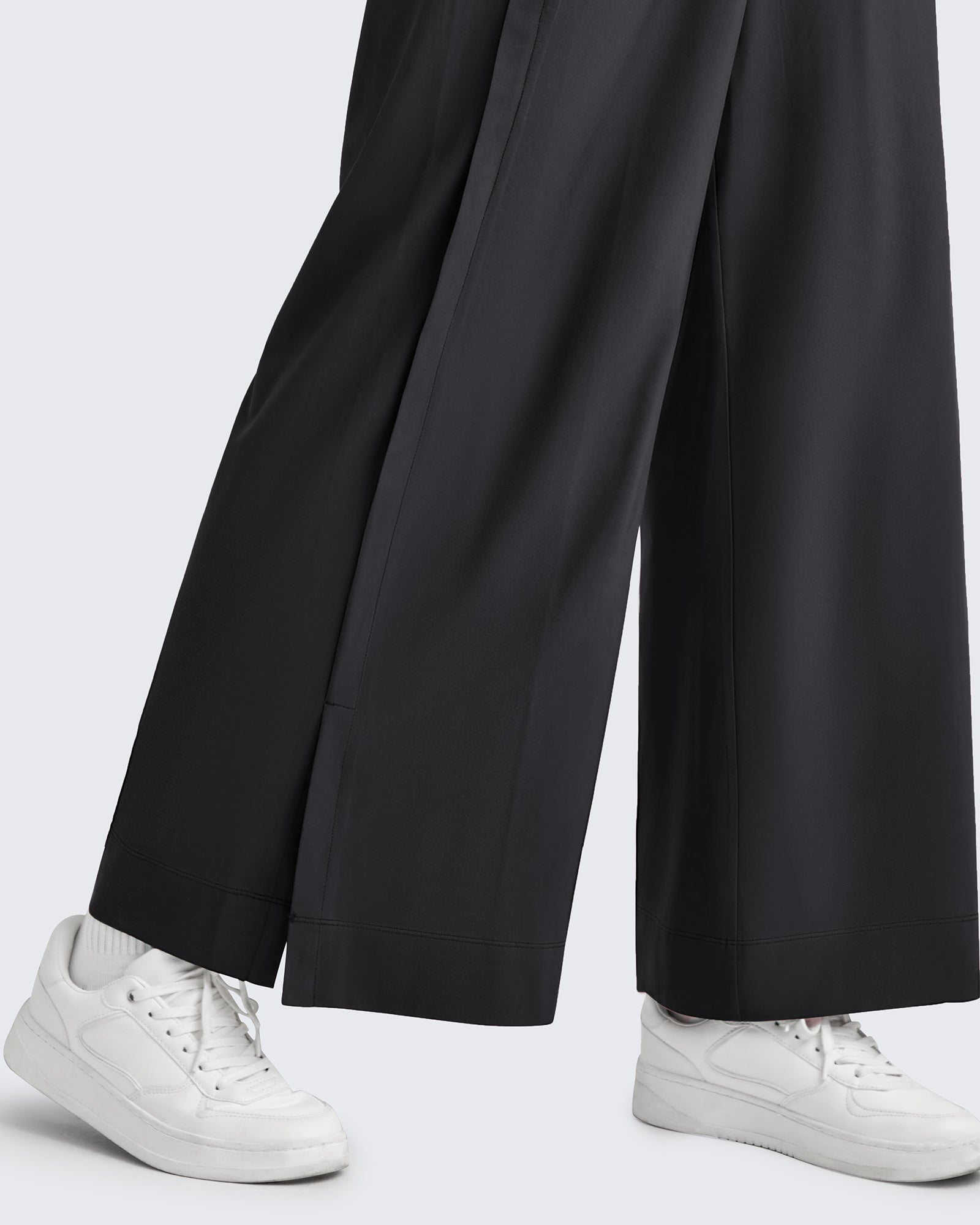 G4Free Activewear - ShiftReady Side Slit High-Rise Wide Leg Ankle Pants -GF25J403AA-S-GF25J428AA-S-GF25J429AA-S-GF25J403AB-M-GF25J428AB-M