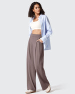G4Free Activewear - ShiftReady Two Front Pleated Wide Leg Dress Pants -GF25J677AF-XS-GF25J678AF-XS-GF25J679AF-XS-GF25J677AA-S-GF25J678AA-S