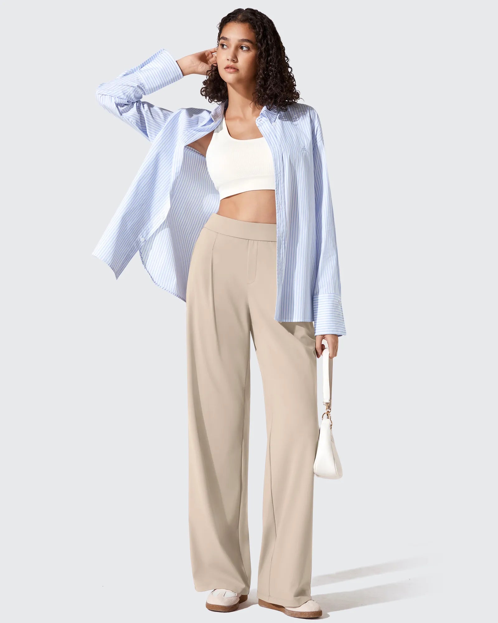 G4Free Activewear - ShiftReady Two Front Pleated Wide Leg Dress Pants -GF25J677AF-XS-GF25J678AF-XS-GF25J679AF-XS-GF25J677AA-S-GF25J678AA-S