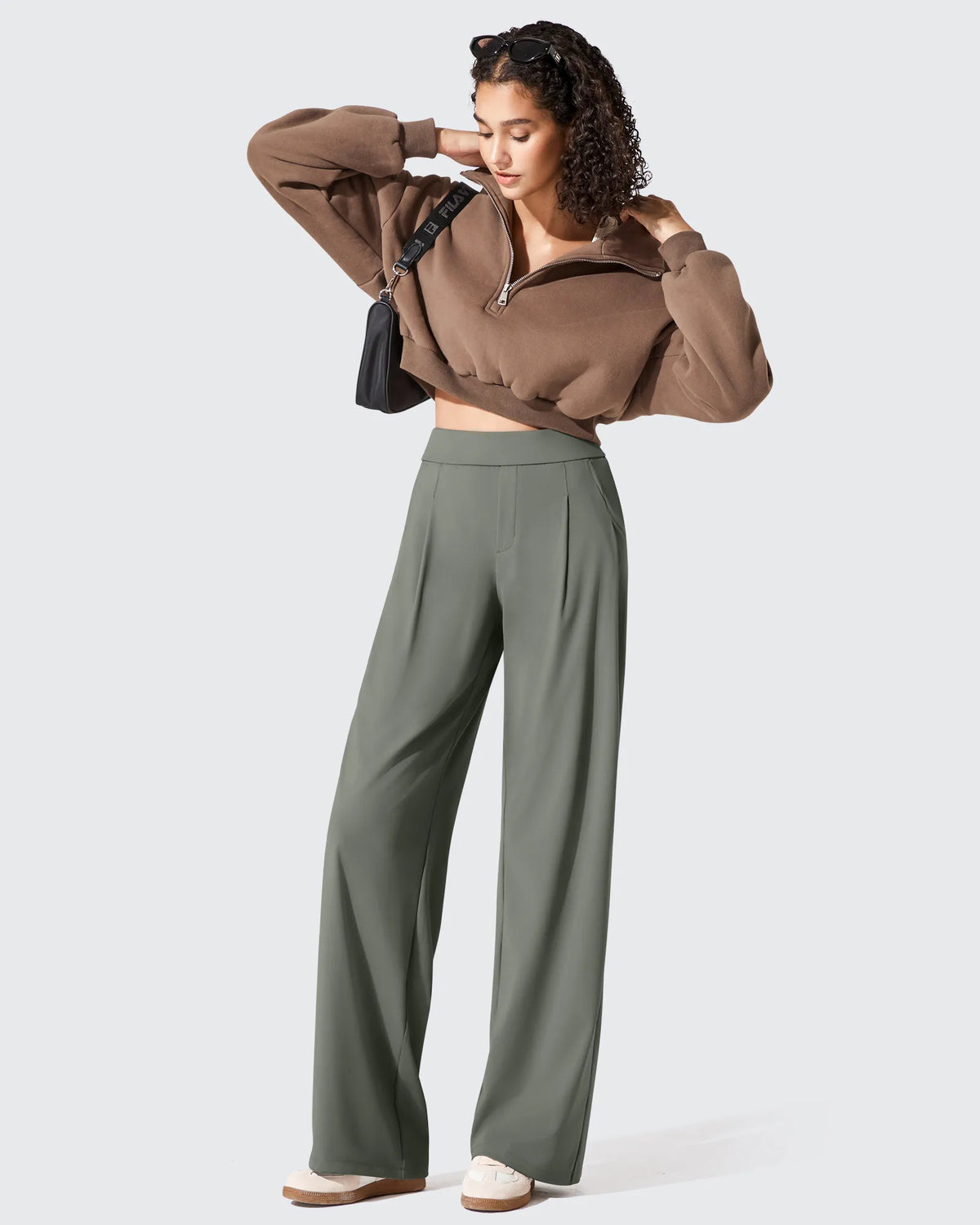 G4Free Activewear - ShiftReady Two Front Pleated Wide Leg Dress Pants -GF25J677AF-XS-GF25J678AF-XS-GF25J679AF-XS-GF25J677AA-S-GF25J678AA-S
