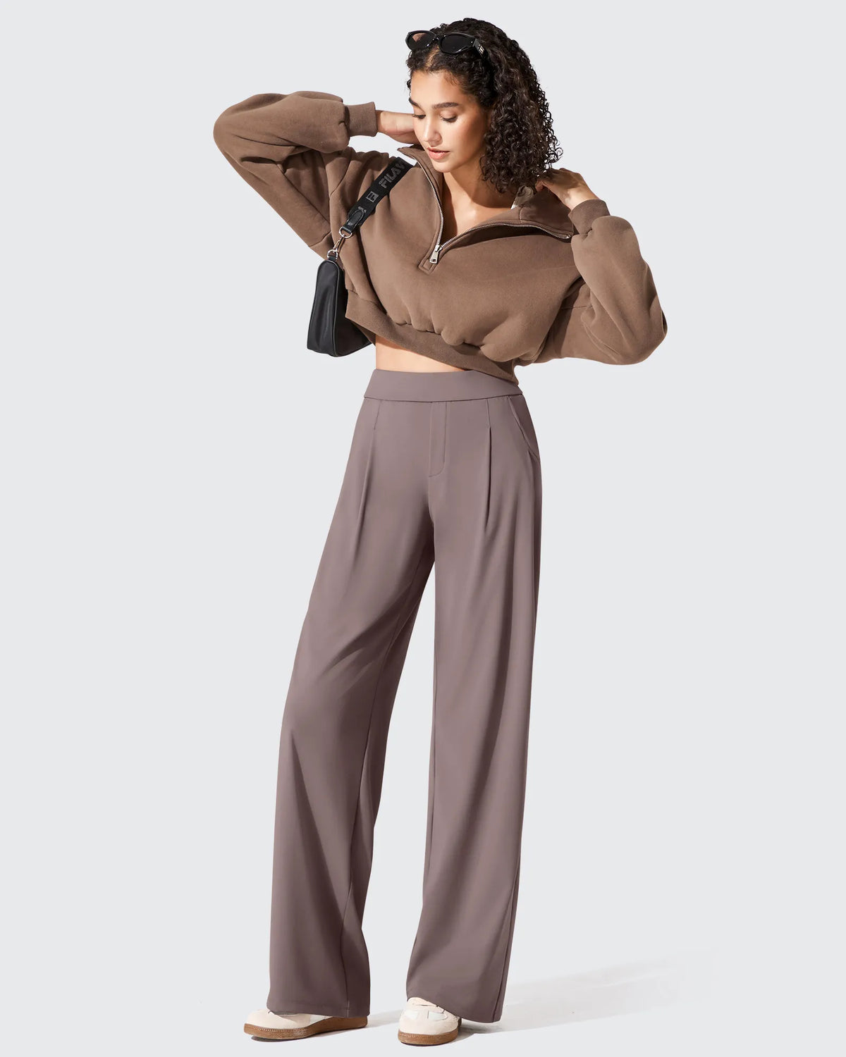 G4Free Activewear - ShiftReady Two Front Pleated Wide Leg Dress Pants -GF25J677AF-XS-GF25J678AF-XS-GF25J679AF-XS-GF25J677AA-S-GF25J678AA-S