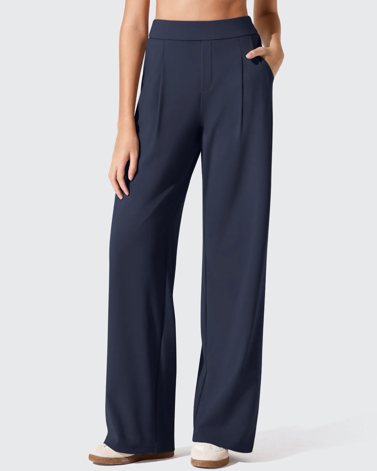 G4Free Activewear - ShiftReady Two Front Pleated Wide Leg Dress Pants -GF25J677AF-XS-GF25J678AF-XS-GF25J679AF-XS-GF25J677AA-S-GF25J678AA-S