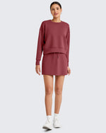 G4Free Activewear - Smoofit Casual Drawstring Sweat Skirts -GF25S404AA-S-GF25S404AB-M-GF25S404AC-L-GF25S404AD-XL-GF25S404AE-XXL