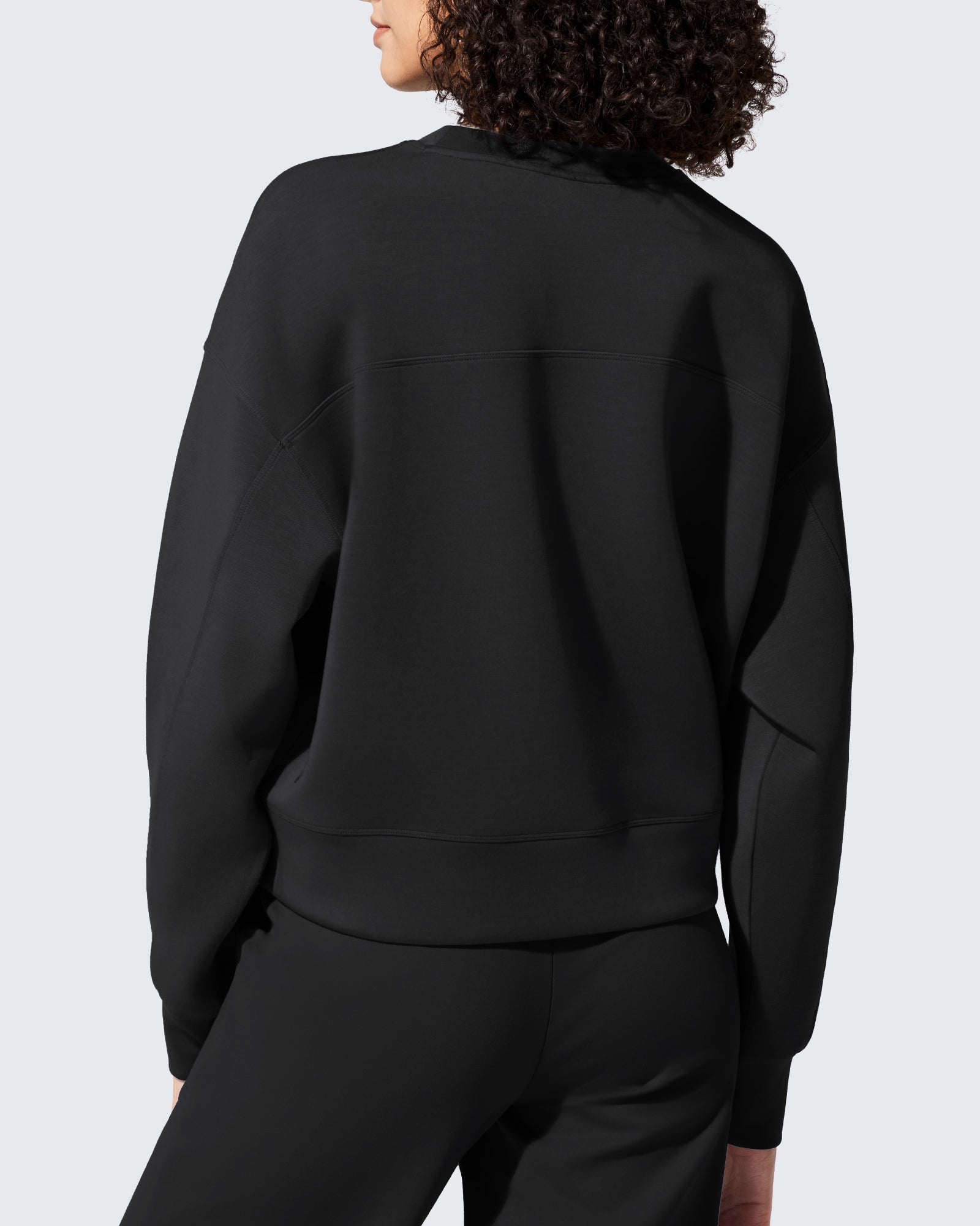 G4Free Activewear - Smoofit Crewneck Pullover Loose Sweatshirts -GF25F431AF-XS-GF25F431AA-S-GF25F431AB-M-GF25F431AC-L-GF25F431AD-XL