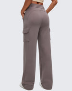 G4Free Activewear - Smoofit Drawstring Wide Leg Pockets Cargo Sweatpants -GF25J532AF-XS-GF25J533AF-XS-GF25J534AF-XS-GF25J532AA-S-GF25J533AA-S