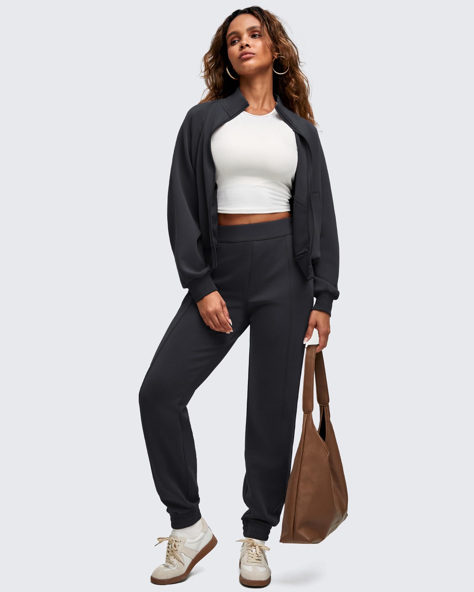 G4Free Activewear - Smoofit Elastic Waist Pull Pockets Joggers Pants -GF25D552AF-XS-GF25D553AF-XS-GF25D554AF-XS-GF25D552AA-S-GF25D553AA-S