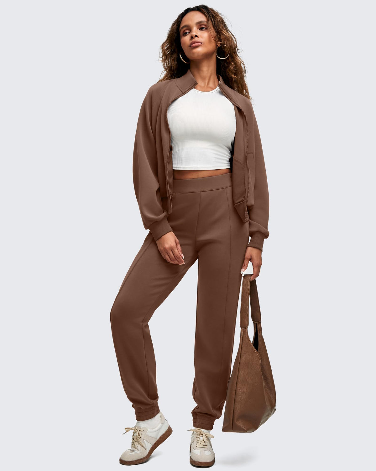 G4Free Activewear - Smoofit Elastic Waist Pull Pockets Joggers Pants -GF25D552AF-XS-GF25D553AF-XS-GF25D554AF-XS-GF25D552AA-S-GF25D553AA-S