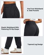 G4Free Activewear - Smoofit Elastic Waist Pull Pockets Joggers Pants -GF25D552AF-XS-GF25D553AF-XS-GF25D554AF-XS-GF25D552AA-S-GF25D553AA-S