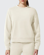 G4Free Activewear - Smoofit Fleece Crewneck Pullover Long Sleeve Hoodies -GF25F711AA-S-GF25F711AB-M-GF25F711AC-L-GF25F711AD-XL-GF25F711AE-XXL