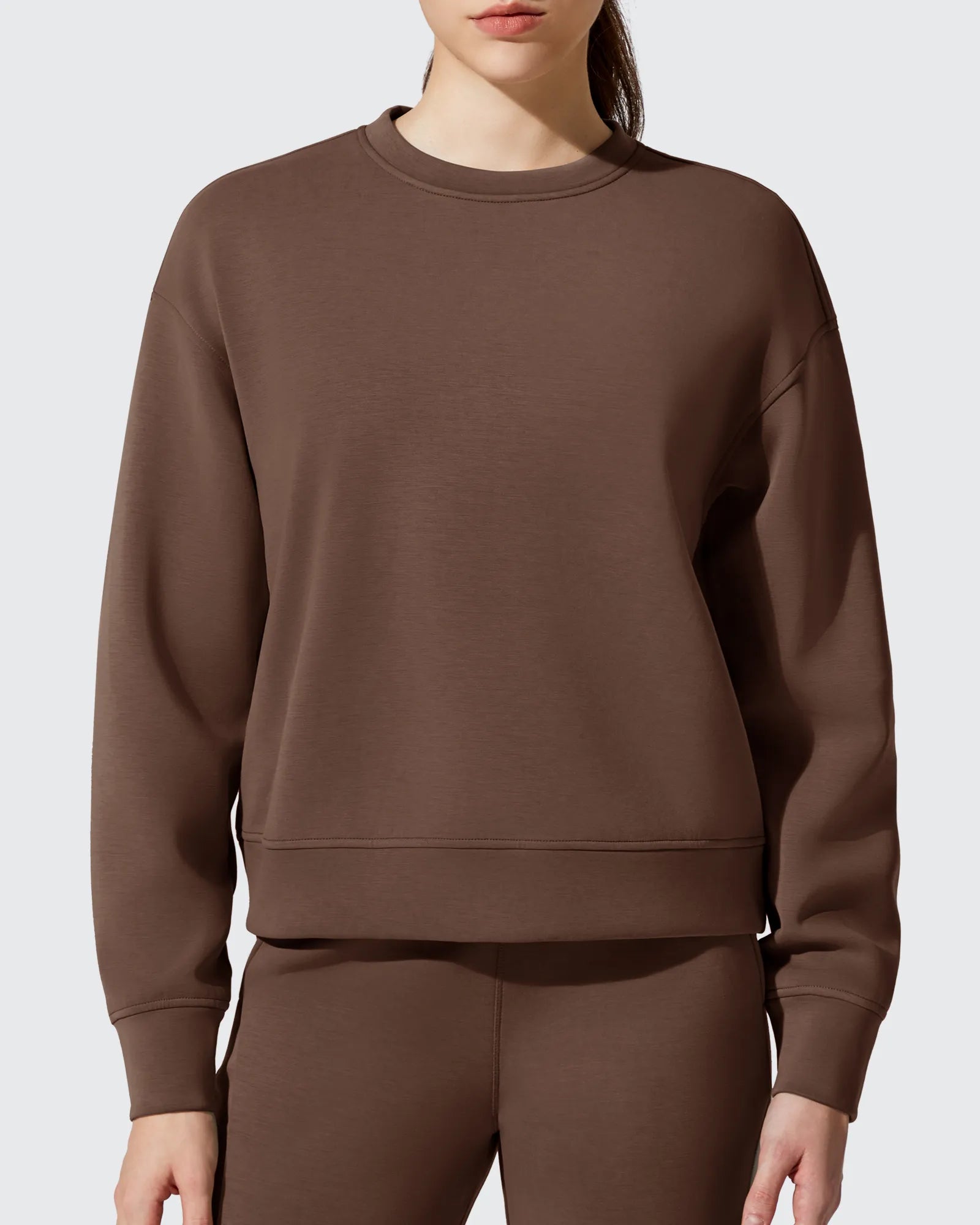 G4Free Activewear - Smoofit Fleece Crewneck Pullover Long Sleeve Hoodies -GF25F711AA-S-GF25F711AB-M-GF25F711AC-L-GF25F711AD-XL-GF25F711AE-XXL