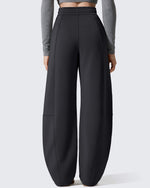 G4Free Activewear - Smoofit Fleece Lined Baggy Barrel Wide Leg Sweatpants -GF25J611AF-XS-GF25J612AF-XS-GF25J613AF-XS-GF25J611AA-S-GF25J612AA-S