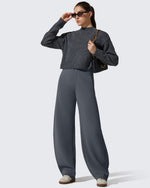 G4Free Activewear - Smoofit Fleece Lined Baggy Barrel Wide Leg Sweatpants -GF25J611AF-XS-GF25J612AF-XS-GF25J613AF-XS-GF25J611AA-S-GF25J612AA-S