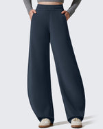 G4Free Activewear - Smoofit Fleece Lined Baggy Barrel Wide Leg Sweatpants -GF25J611AF-XS-GF25J612AF-XS-GF25J613AF-XS-GF25J611AA-S-GF25J612AA-S