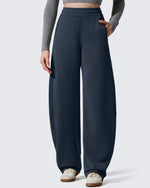 G4Free Activewear - Smoofit Fleece Lined Baggy Barrel Wide Leg Sweatpants -GF25J611AF-XS-GF25J612AF-XS-GF25J613AF-XS-GF25J611AA-S-GF25J612AA-S
