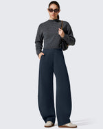 G4Free Activewear - Smoofit Fleece Lined Baggy Barrel Wide Leg Sweatpants -GF25J611AF-XS-GF25J612AF-XS-GF25J613AF-XS-GF25J611AA-S-GF25J612AA-S