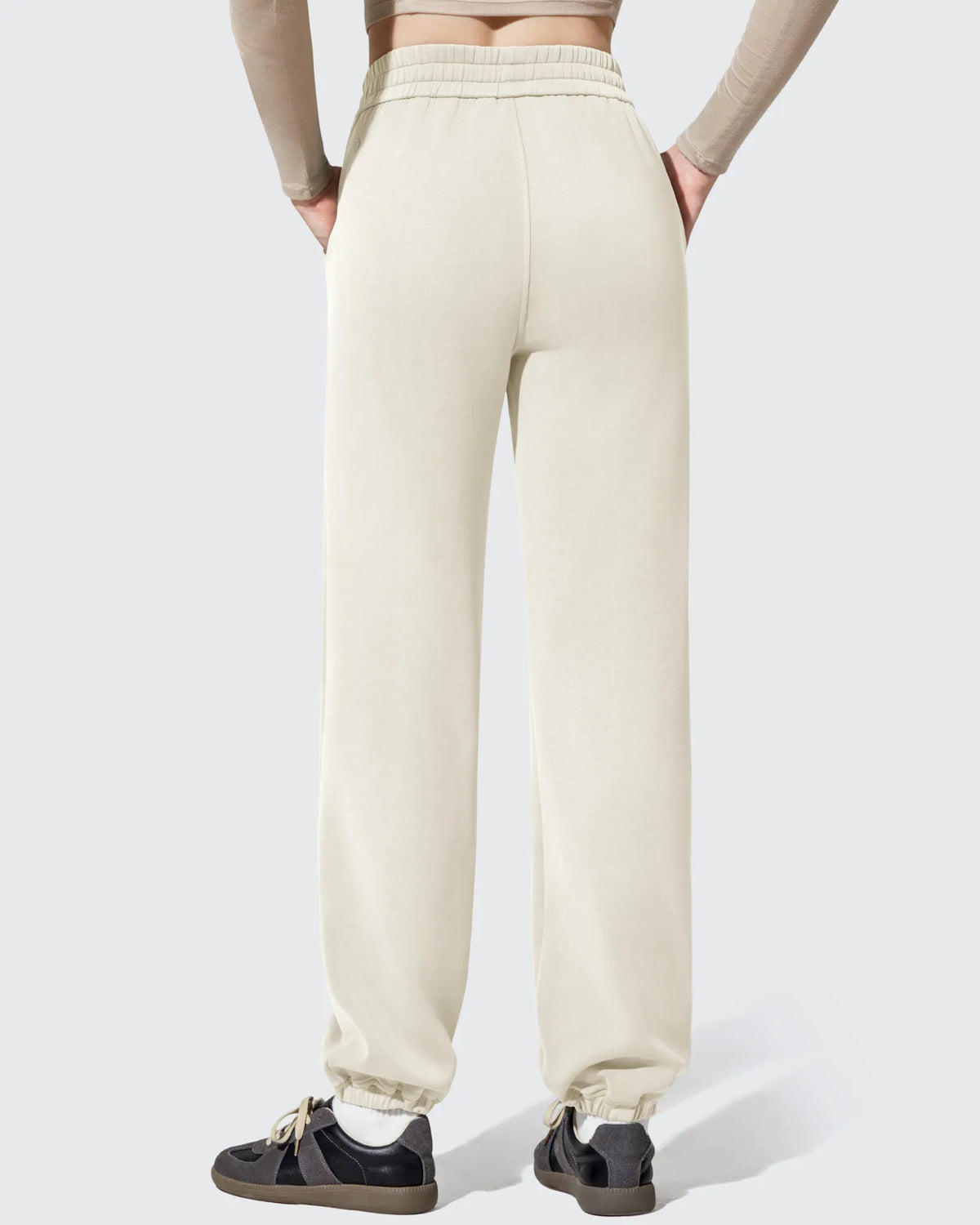 G4Free Activewear - Smoofit Fleece Lined High Waist Joggers Sweatpants -GF25D719AA-S-GF25D720AA-S-GF25D721AA-S-GF25D719AB-M-GF25D720AB-M