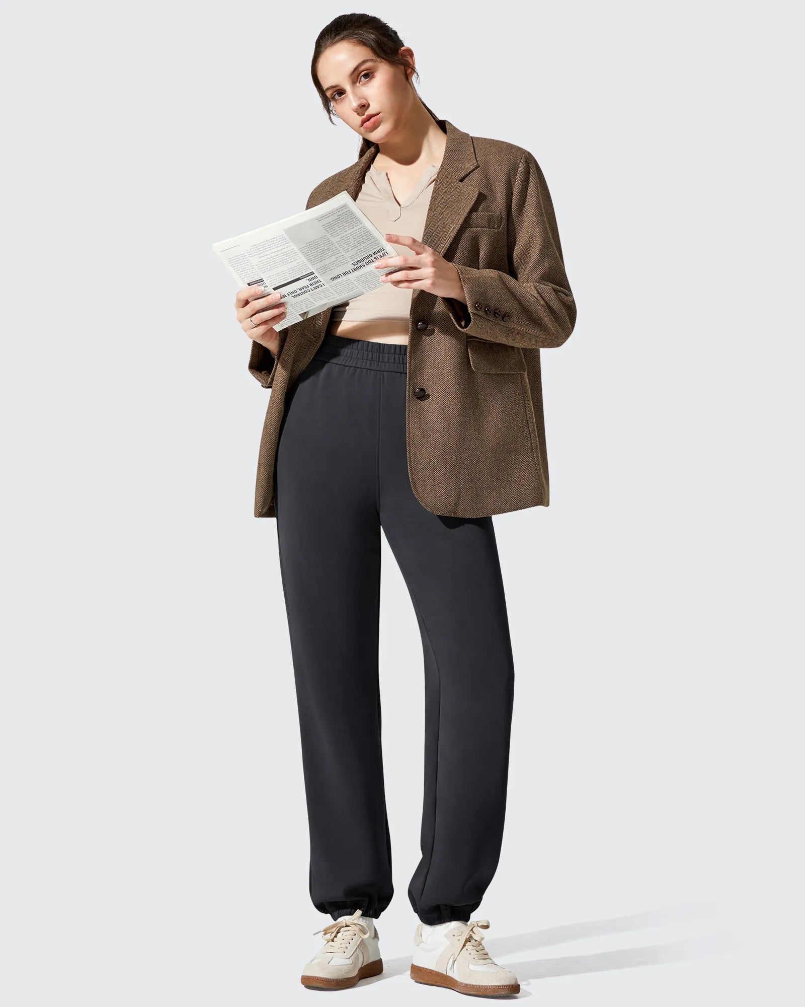 G4Free Activewear - Smoofit Fleece Lined High Waist Joggers Sweatpants -GF25D719AA-S-GF25D720AA-S-GF25D721AA-S-GF25D719AB-M-GF25D720AB-M