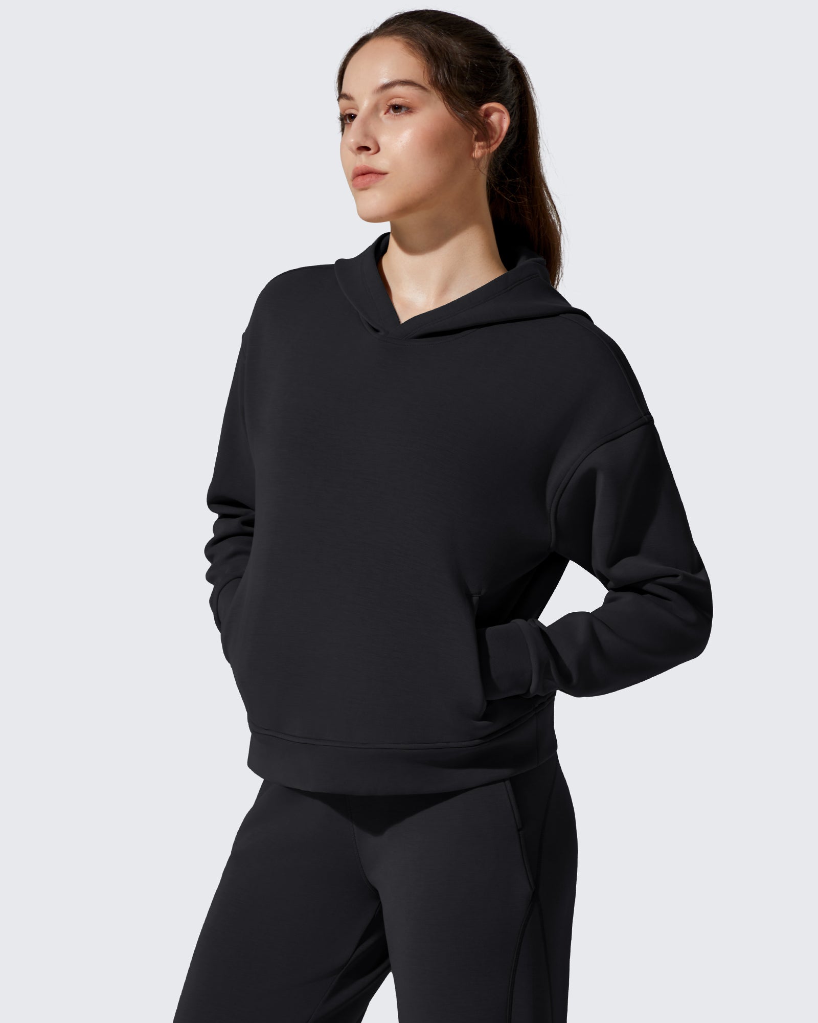 G4Free Activewear - Smoofit Fleece Long Sleeve Pullover Hoodies -GF25F722AF-XS-GF25F722AA-S-GF25F722AB-M-GF25F722AC-L-GF25F722AD-XL