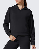 G4Free Activewear - Smoofit Fleece Long Sleeve Pullover Hoodies -GF25F722AF-XS-GF25F722AA-S-GF25F722AB-M-GF25F722AC-L-GF25F722AD-XL