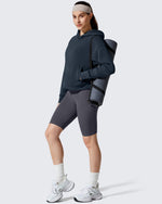 G4Free Activewear - Smoofit Fleece Long Sleeve Pullover Hoodies -GF25F722AF-XS-GF25F722AA-S-GF25F722AB-M-GF25F722AC-L-GF25F722AD-XL