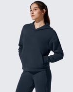 G4Free Activewear - Smoofit Fleece Long Sleeve Pullover Hoodies -GF25F722AF-XS-GF25F722AA-S-GF25F722AB-M-GF25F722AC-L-GF25F722AD-XL