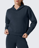 G4Free Activewear - Smoofit Fleece Long Sleeve Pullover Hoodies -GF25F722AF-XS-GF25F722AA-S-GF25F722AB-M-GF25F722AC-L-GF25F722AD-XL